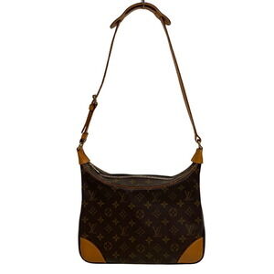 Louis Vuitton Boulogne Monogram One Shoulder Bag crossbody Brown